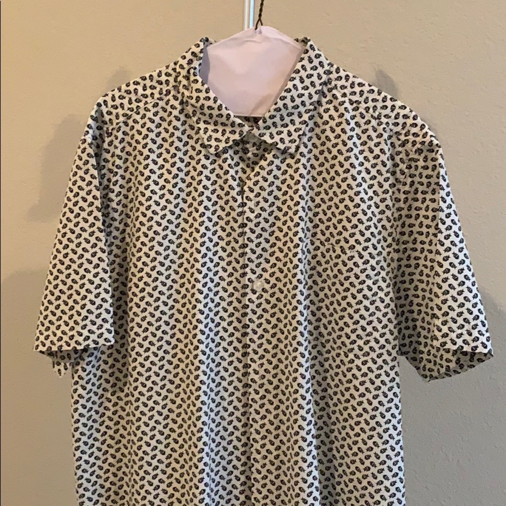 Tommy Bahama fish shirt